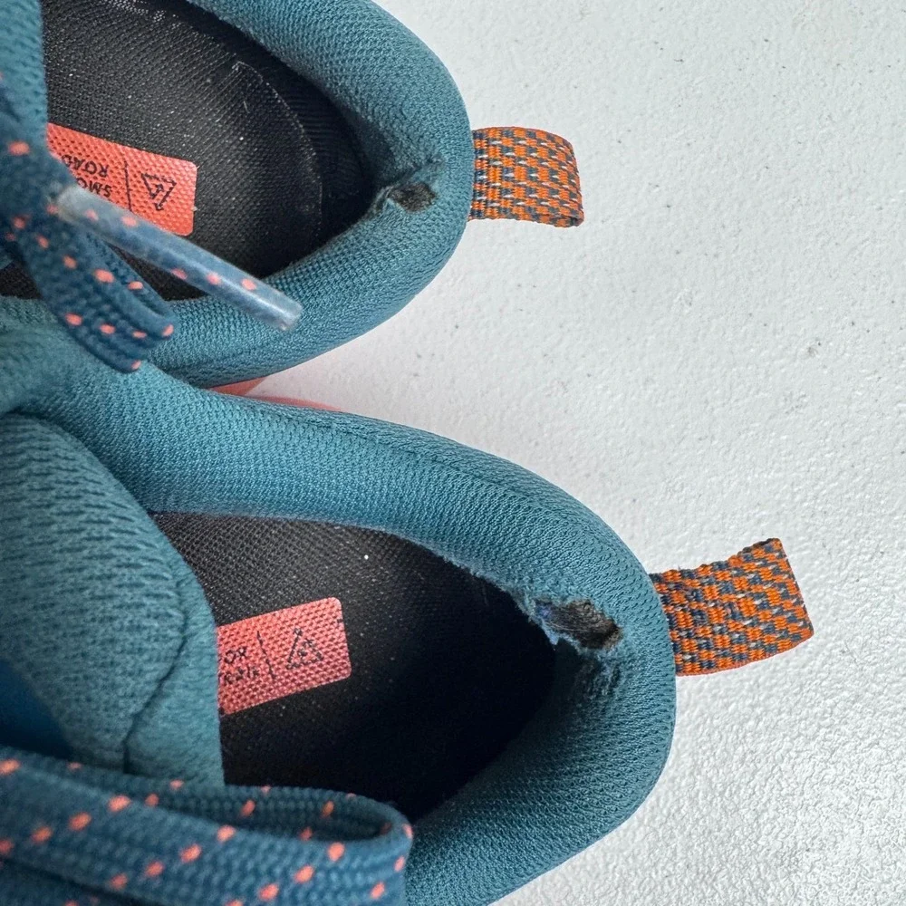 HOKA Challenger ATR 6 GTX  Blue/Orange Women's Trail Running Shoes Size 8.5